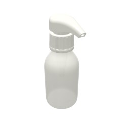 Alpha Bottle Plastic Semitransparent with Pump