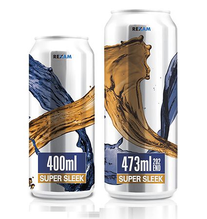 Rexam offers customers two new sleek can sizes