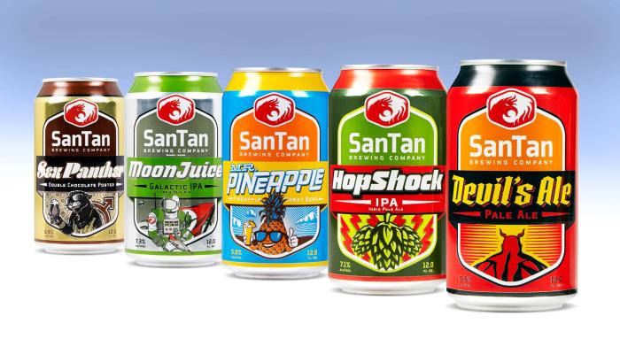 SanTan Brewing Company introduces an exciting new look