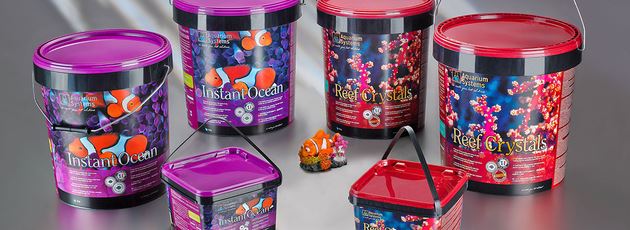 Aquarium Systems only uses Superfos pails with recycled plastic content 