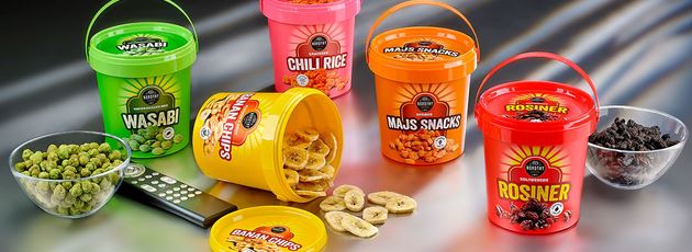 UniPak pails work a treat for new snacks from Nordthy
